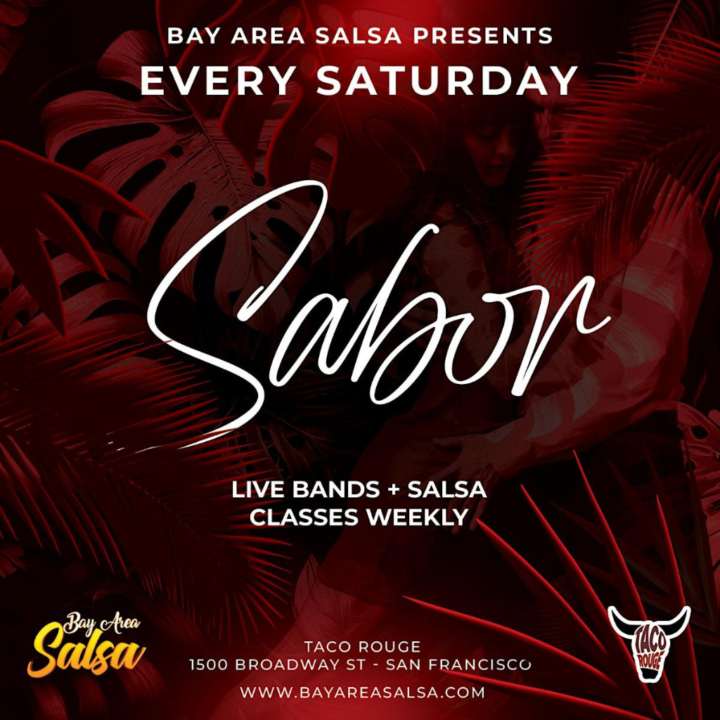 Sabor Saturdays - Live Bands and Salsa Lessons at Taco Rouge