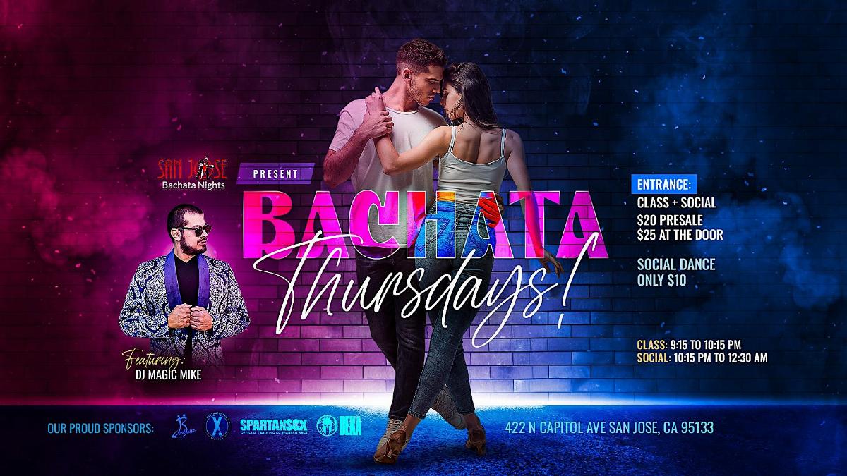 Bachata Thursdays: Bachata Dance Classes for Beginners!