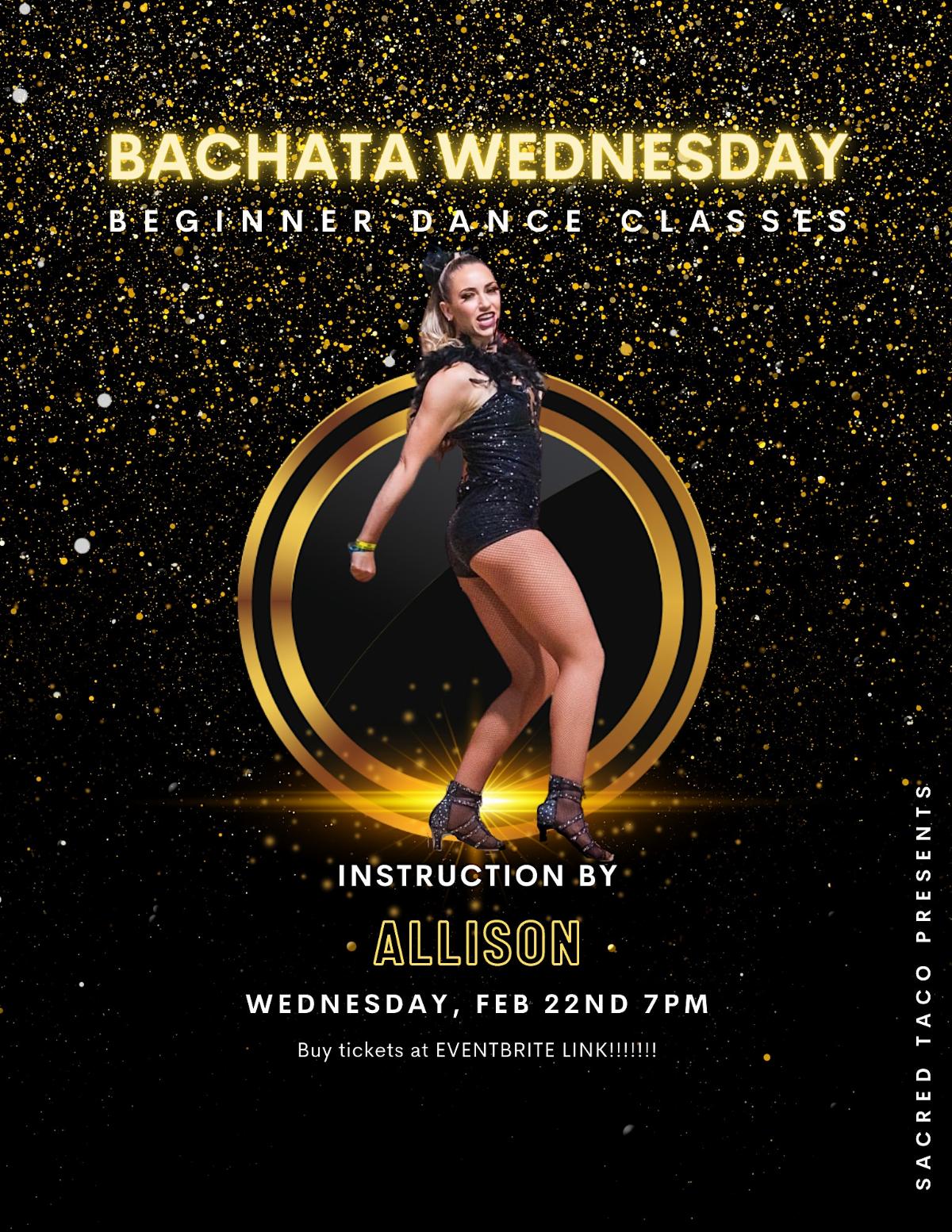 Sacred Bachata Wednesdays Beginner Class