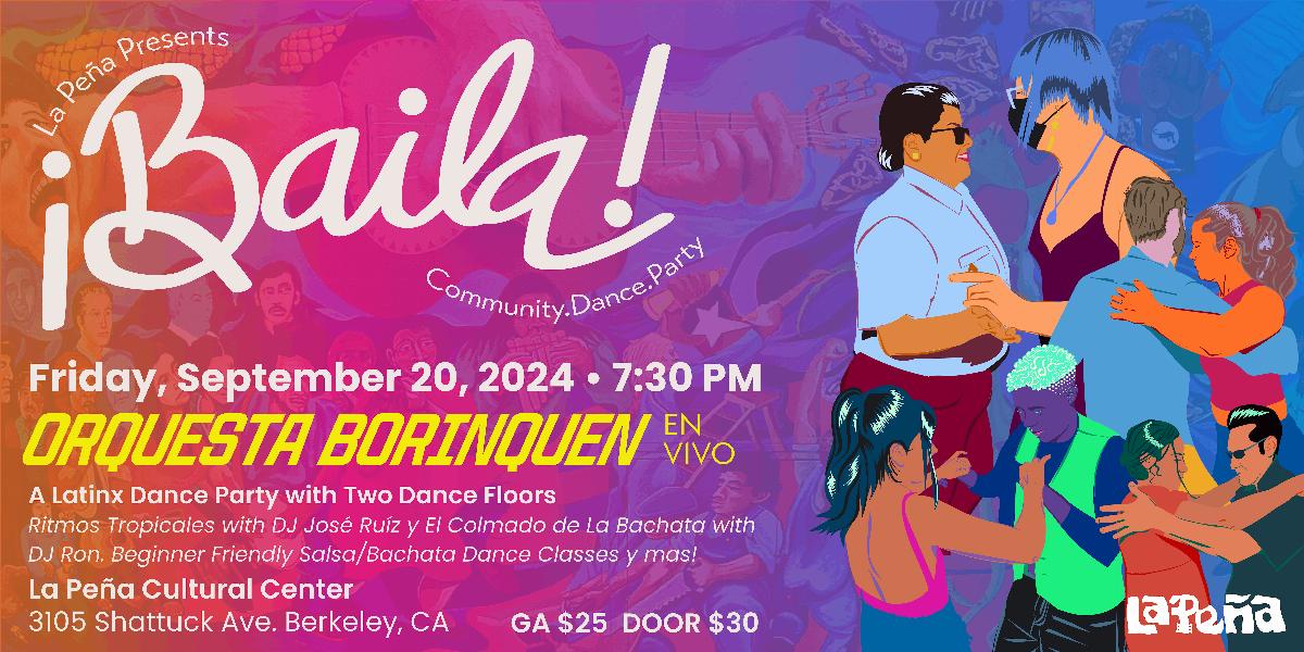 ¡BAILA! Community. Dance. Party (September 2024)