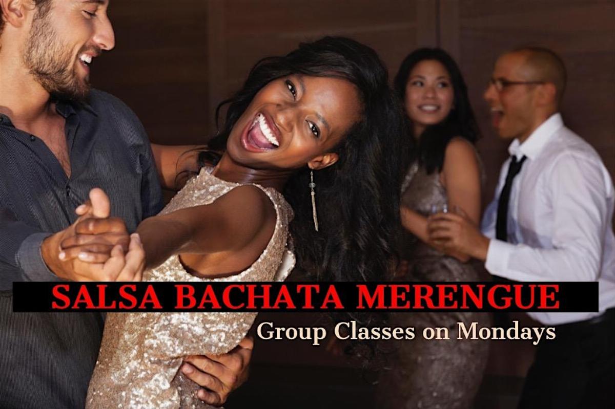 Salsa, Bachata and Merengue 4 weeks group classes on Mondays