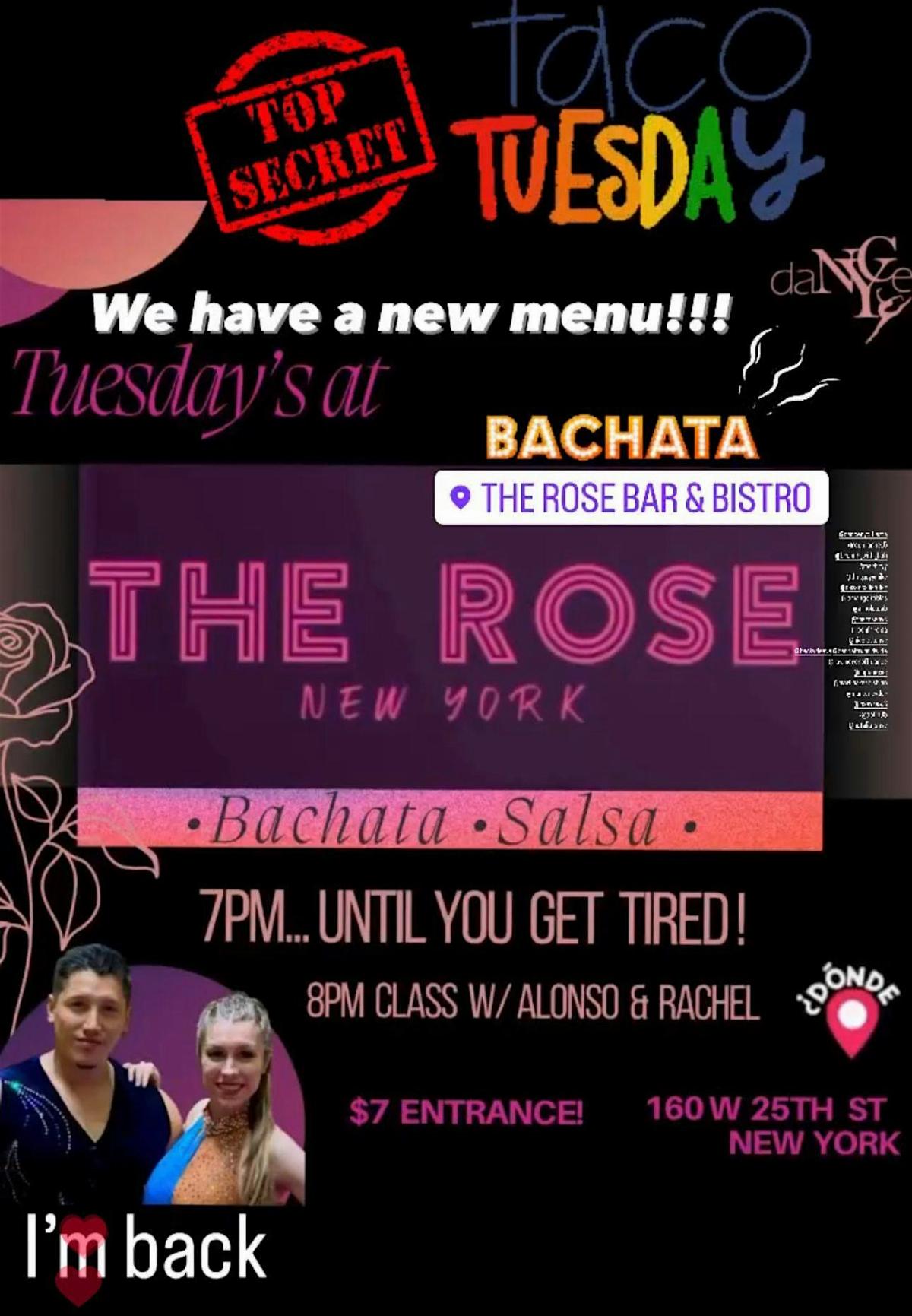 Tues Nite Sensual Bachata Salso Taco Tuesday