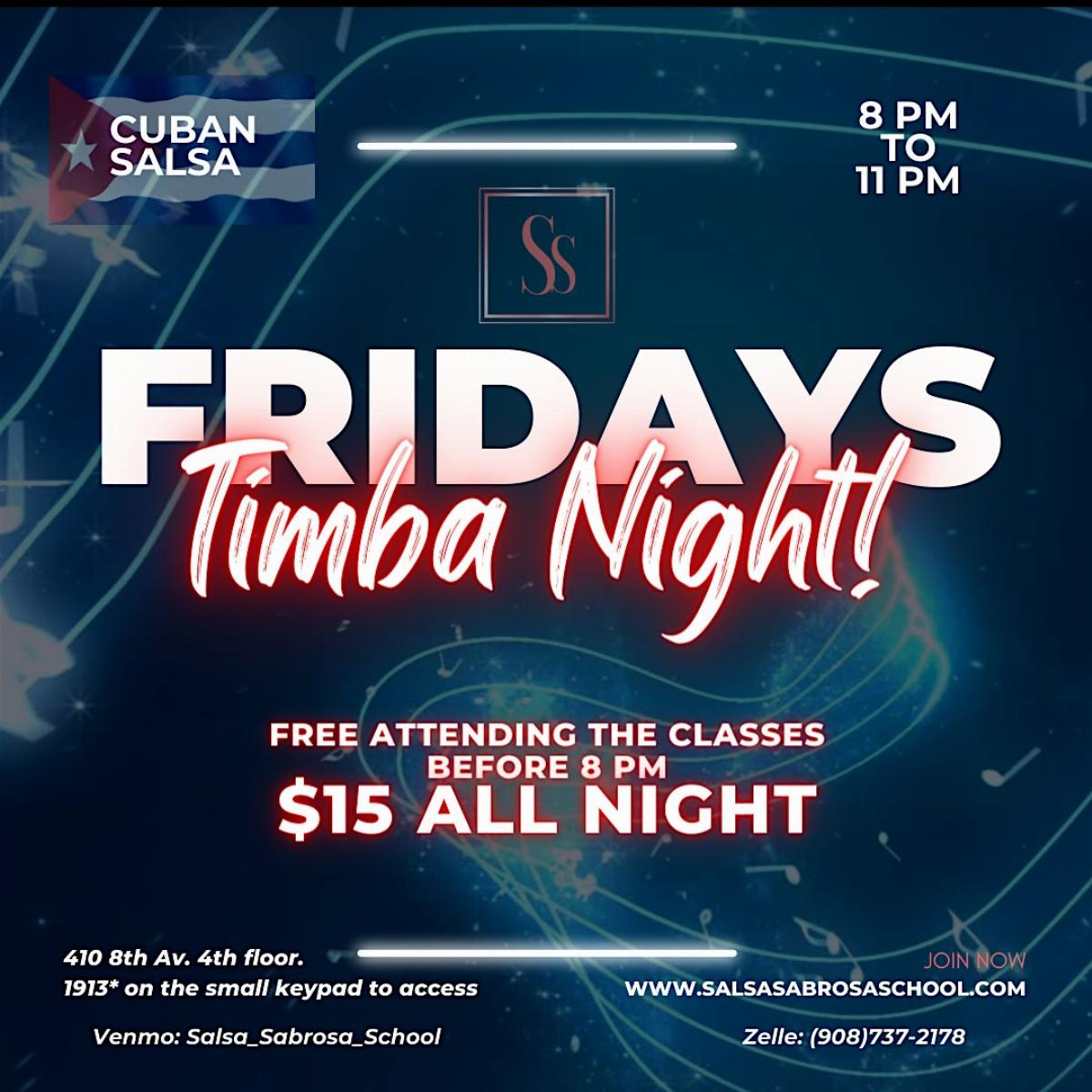 Timba Night (Social Dance)